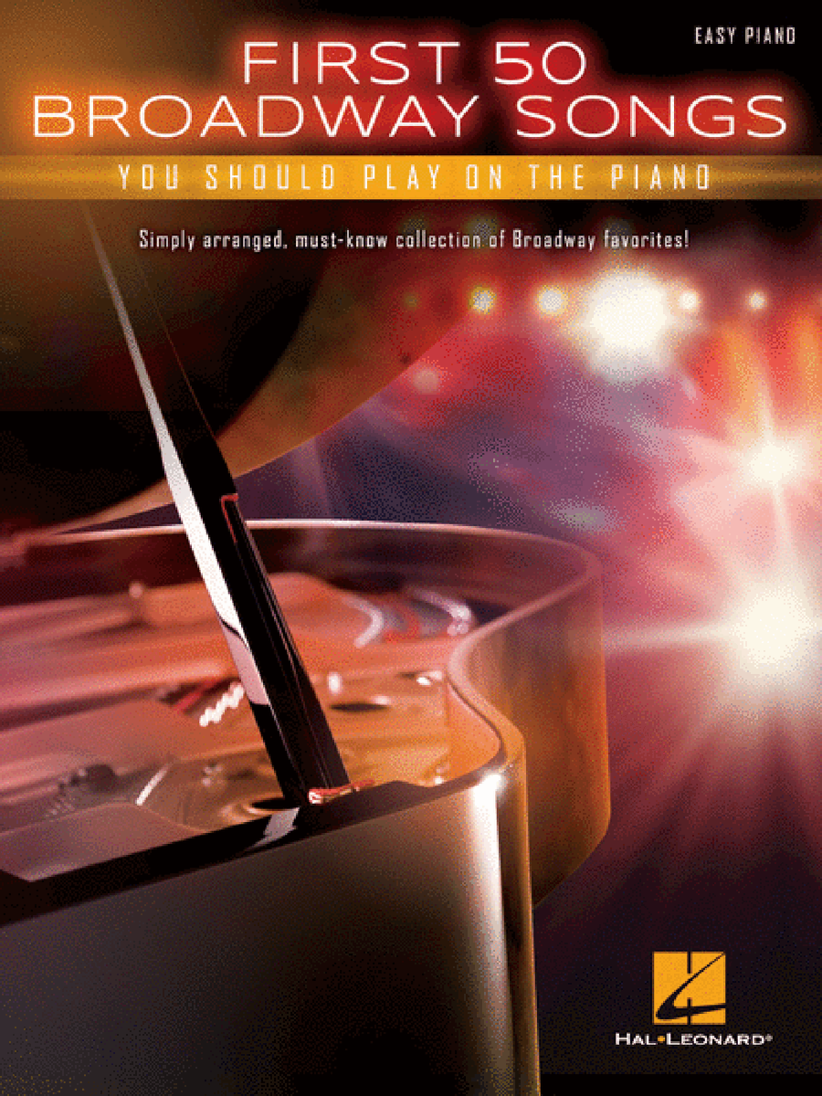 First 50 Broadway Songs You Should Play on the Piano Easy Piano scores gallery preview page 1