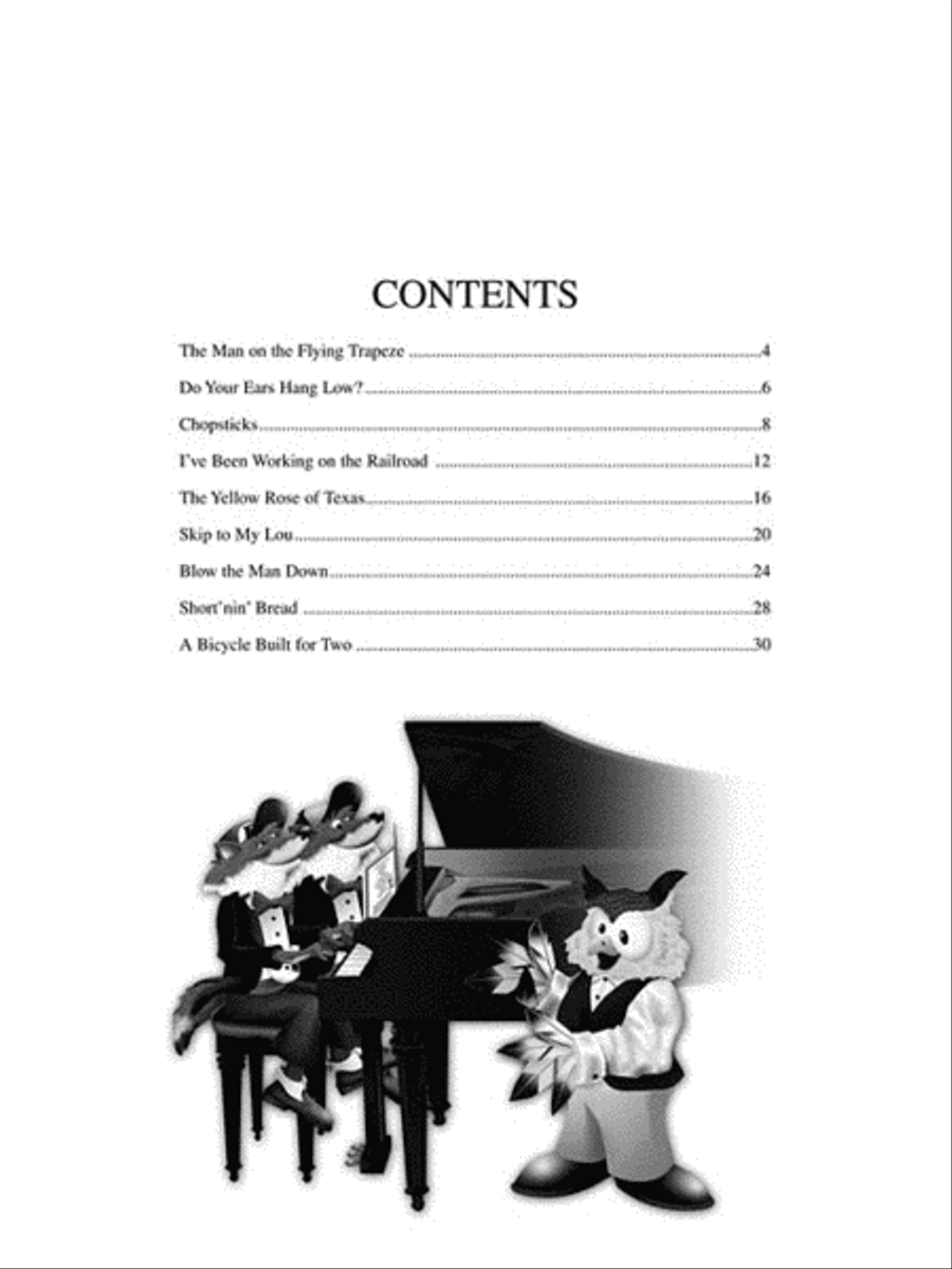 Teaching Little Fingers to Play More Easy Duets Piano Method scores gallery preview page 5