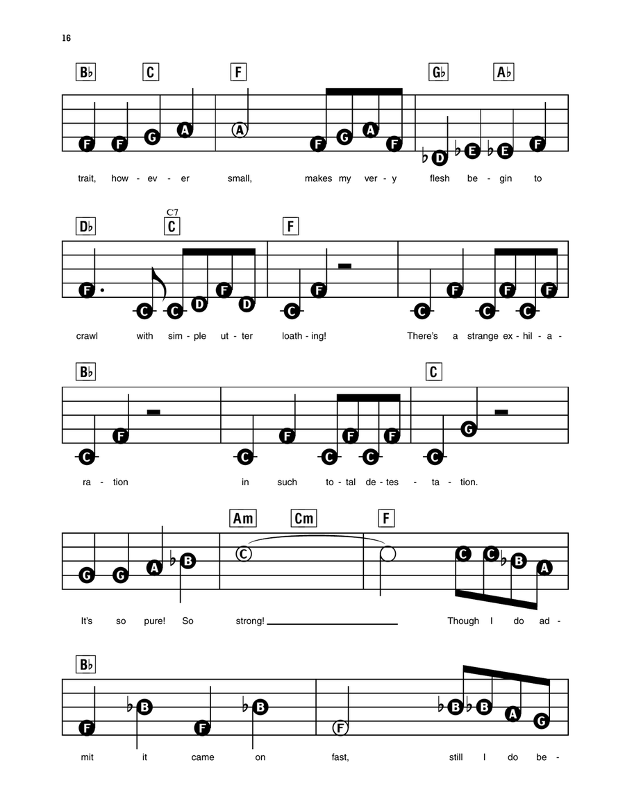 What Is This Feeling? (from Wicked) Electronic Keyboard scores gallery preview page 3