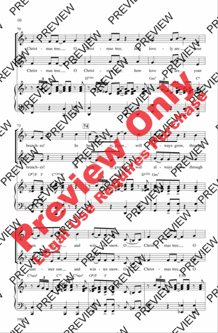 Jolly Jingle Christmas Medley 2-Part scores gallery preview page 29