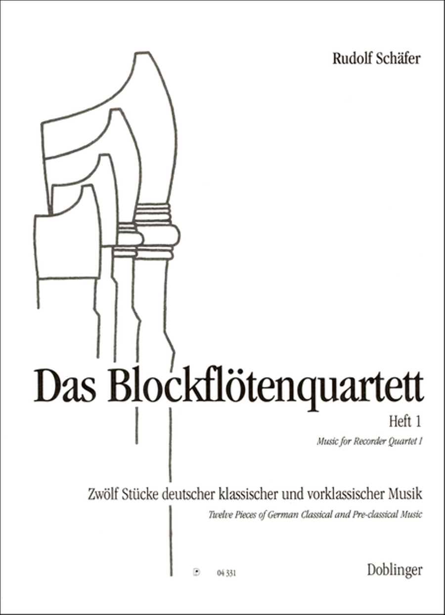 Das Blockflotenquartett Band 1 Recorder scores gallery preview page 1