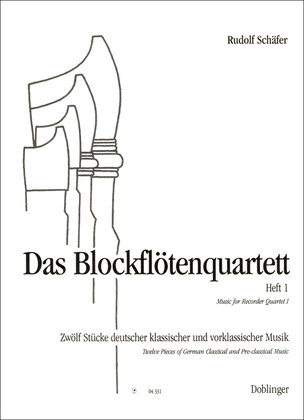 Das Blockflotenquartett Band 1