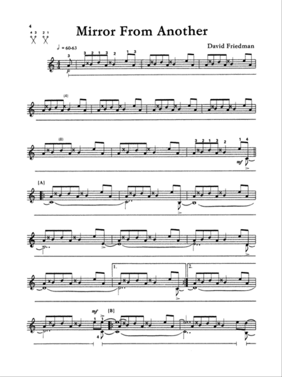 Mirror from Another Percussion scores gallery preview page 6