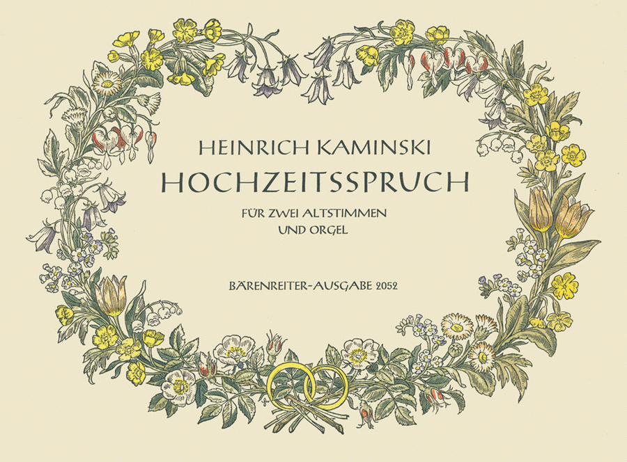 Hochzeitsspruch Hochzeitsspruch Alto Voice scores gallery preview page 1