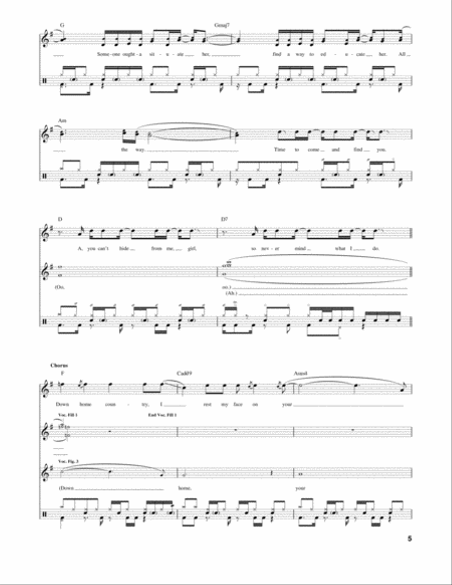 Police Station Drum Set scores gallery preview page 5