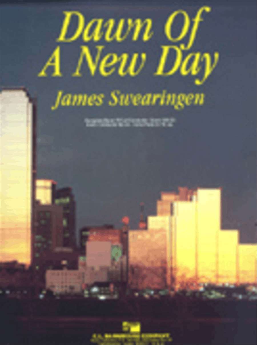 Dawn of a New Day Concert Band scores gallery preview page 1