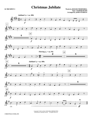 Christmas Jubilate - Bb Trumpet 2