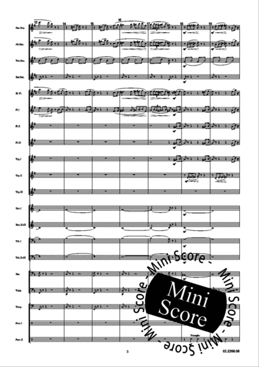 Giselle Giselle Fanfare Band scores gallery preview page 9