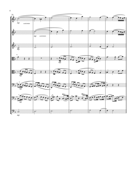 Recordare (from "Requiem") (F) (String Orchestra - 3 Violins, 2 Violas, 2 Cellos, 1 Bass)
