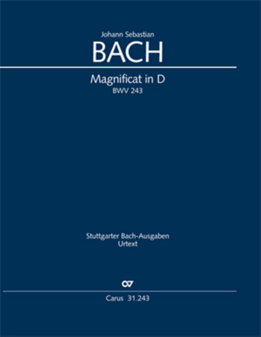 Magnificat in D SSATB scores gallery preview page 1