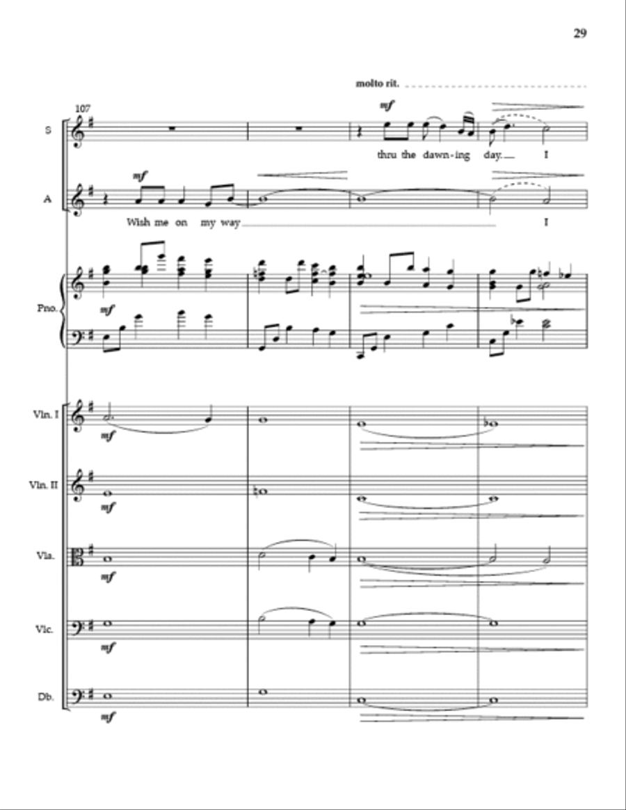 Flight (Full Score and Parts) SSA scores gallery preview page 28