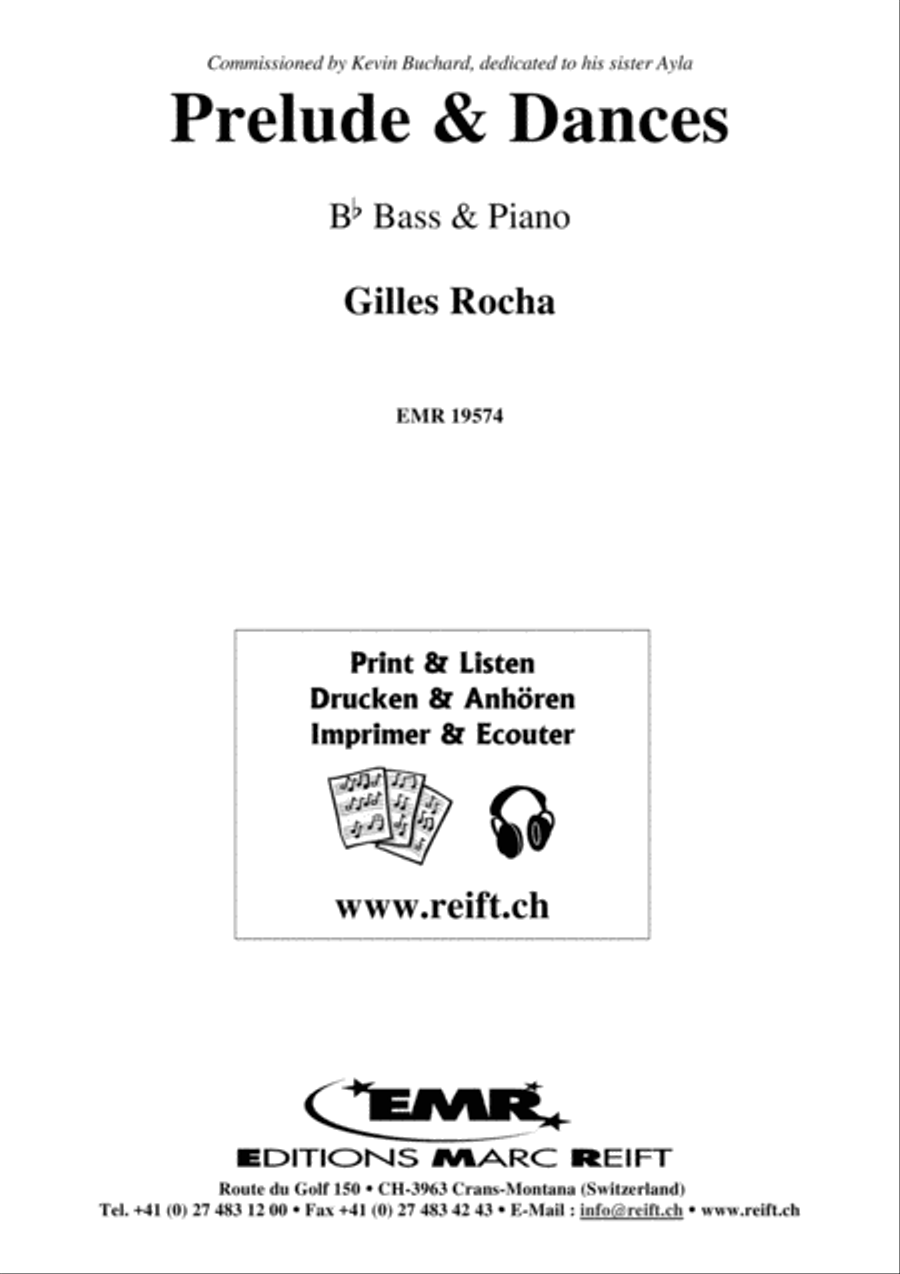 Prelude & Dances Prelude & Dances Voice Solo scores gallery preview page 2