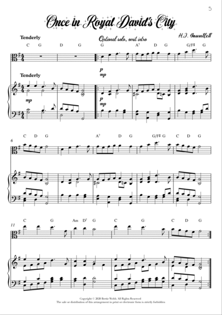 The Ultimate Viola Christmas Collection Viola scores gallery preview page 5