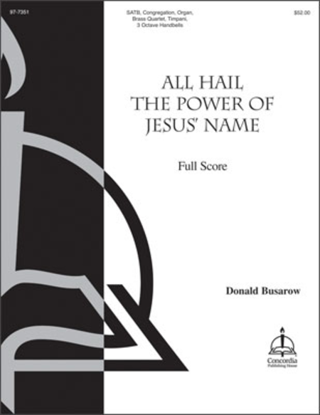 All Hail the Power of Jesus' Name (Full Score) (Busarow) image number null