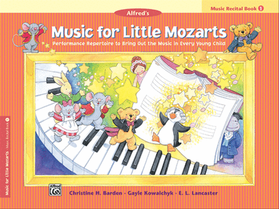 Music for Little Mozarts Recital Book, Book 1 Piano Method scores gallery preview page 1