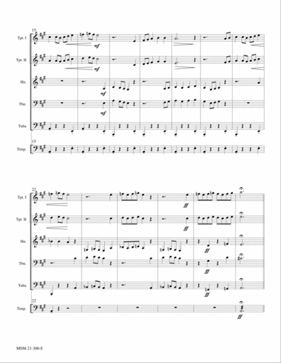 Ellacombe Choir scores gallery preview page 2