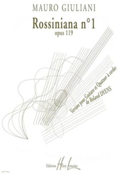Rossiniana No. 1 d'apres Mauro Giuliani