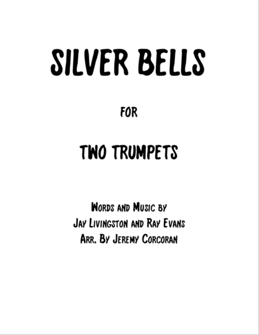 Silver Bells Silver Bells Trumpet Duet scores gallery preview page 1