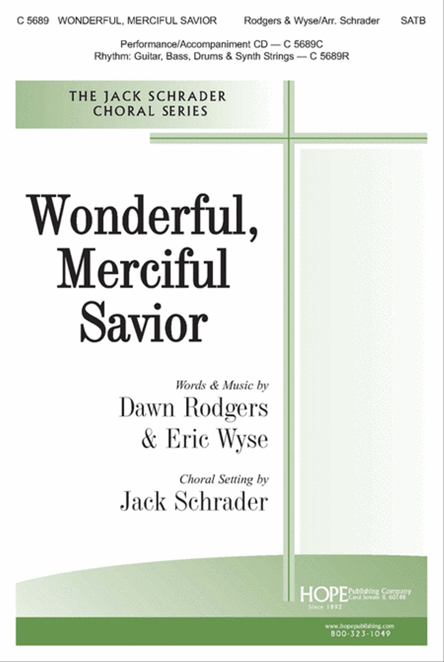 Wonderful, Merciful Savior 4-Part scores gallery preview page 1