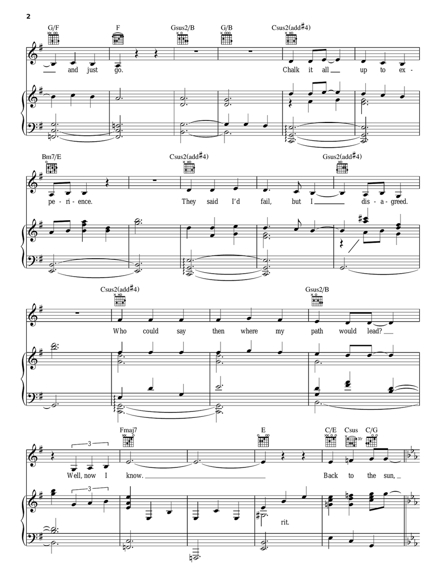 Legally Blonde Piano, Vocal, Guitar scores gallery preview page 2