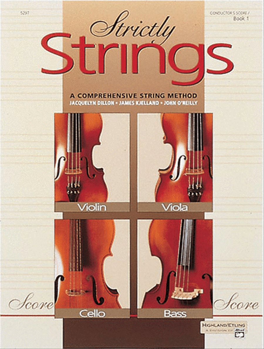 Strictly Strings, Book 1 Chamber Orchestra scores gallery preview page 1