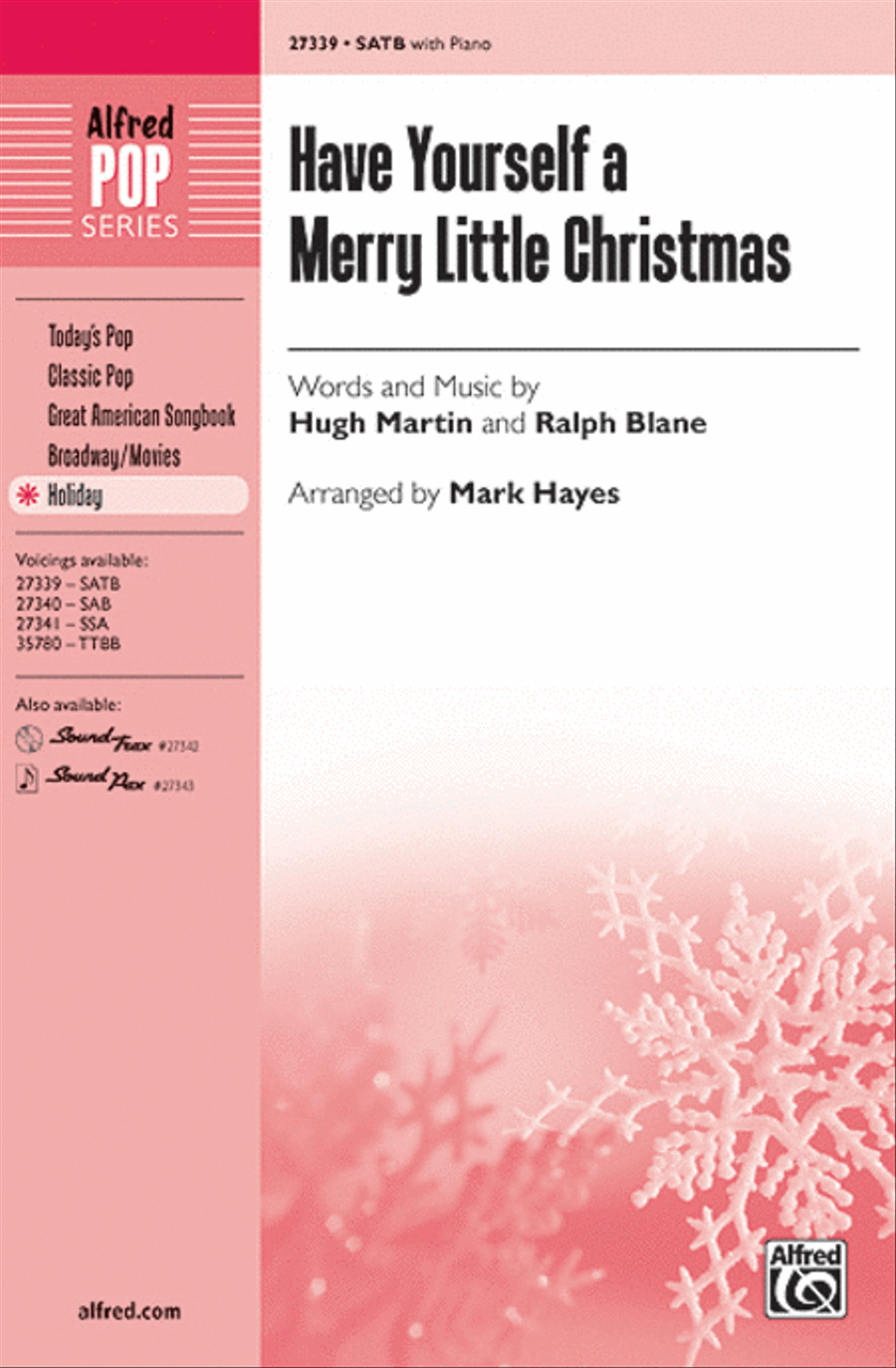 Have Yourself a Merry Little Christmas 4-Part scores gallery preview page 1