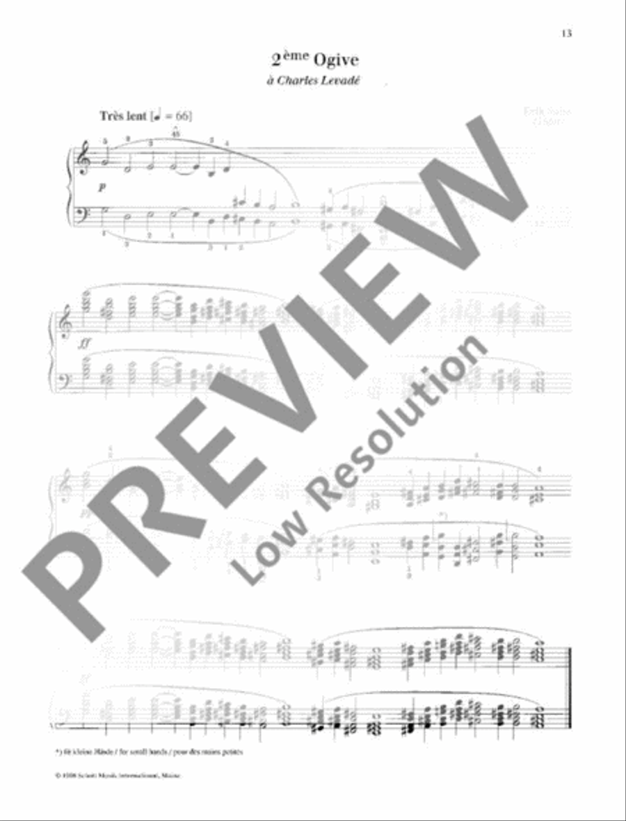 2ème Ogive Piano Solo scores gallery preview page 2