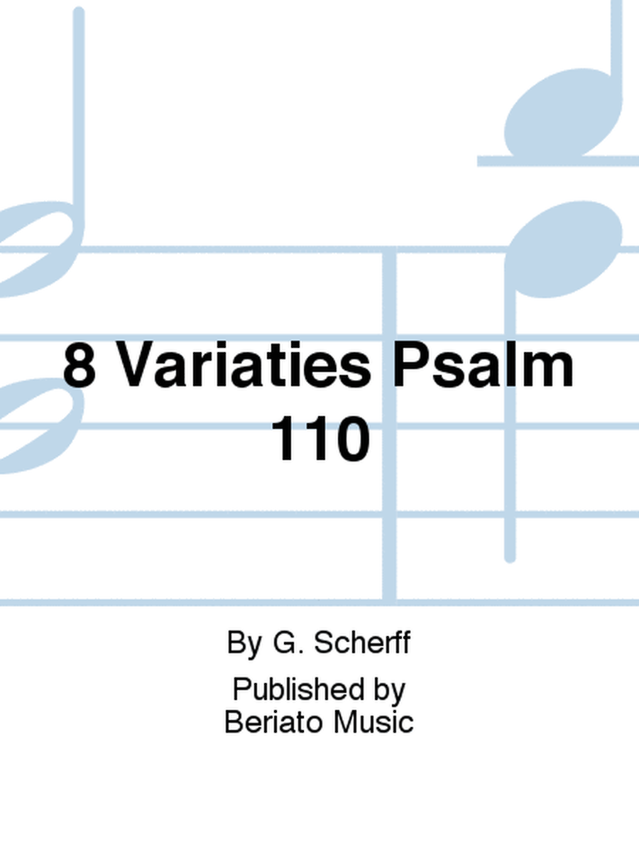 8 Variaties Psalm 110