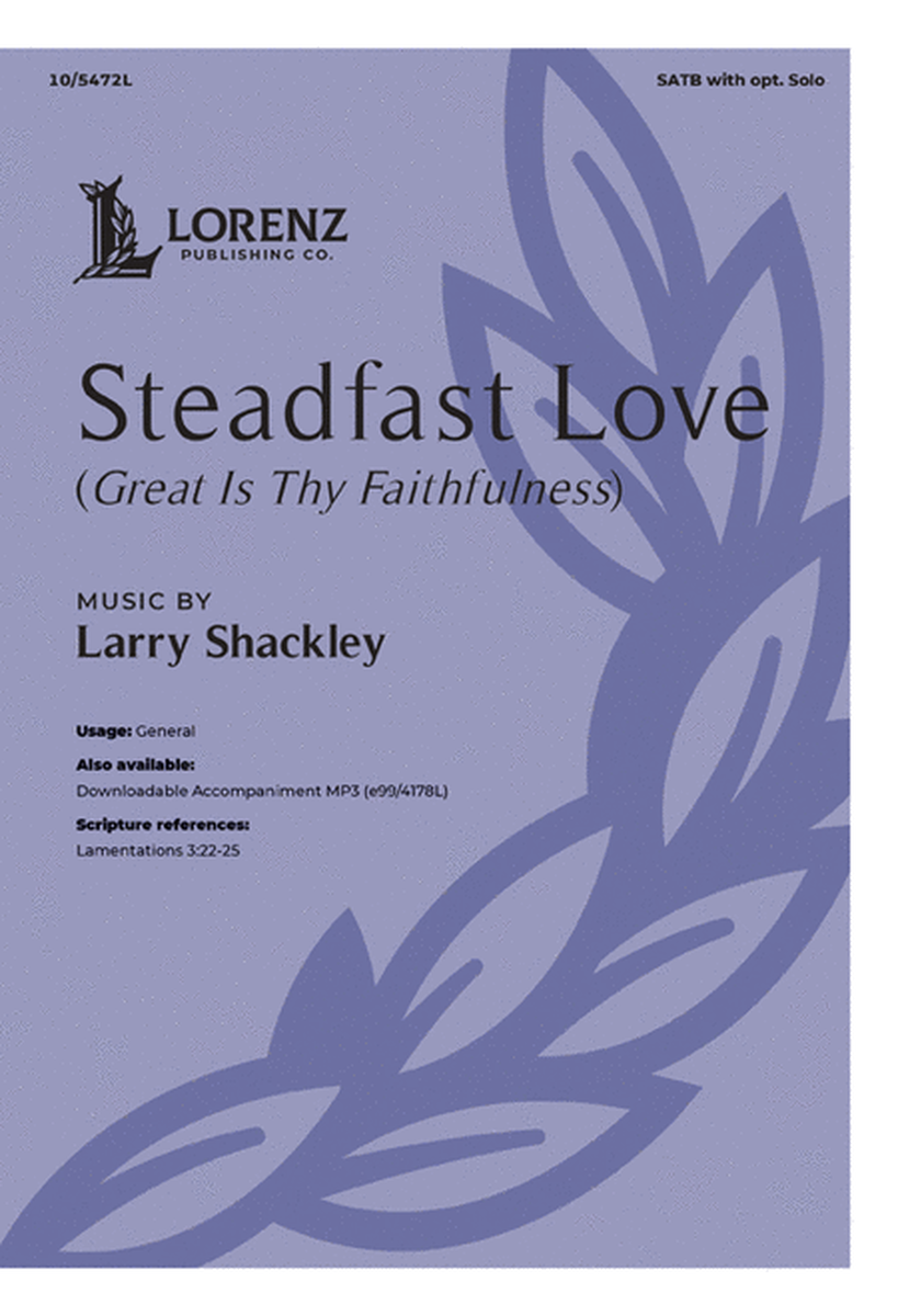 Steadfast Love image number null