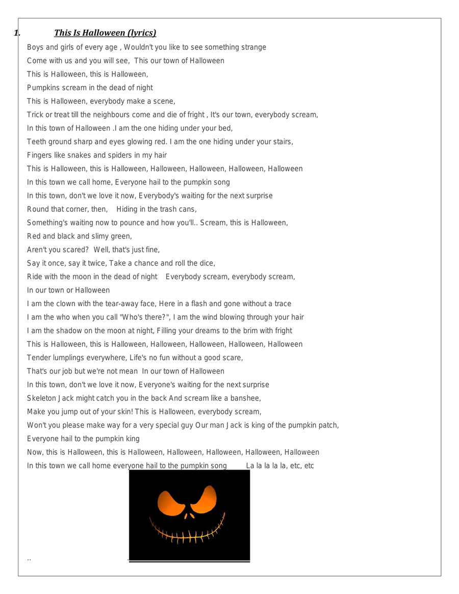 This Is Halloween Woodwind Ensemble scores gallery preview page 4