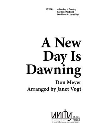 Book cover for A New Day is Dawning