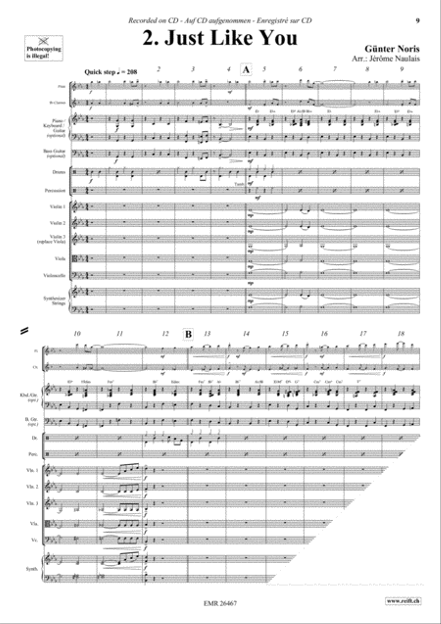 Let's Dance Volume 3 Woodwind Ensemble scores gallery preview page 4