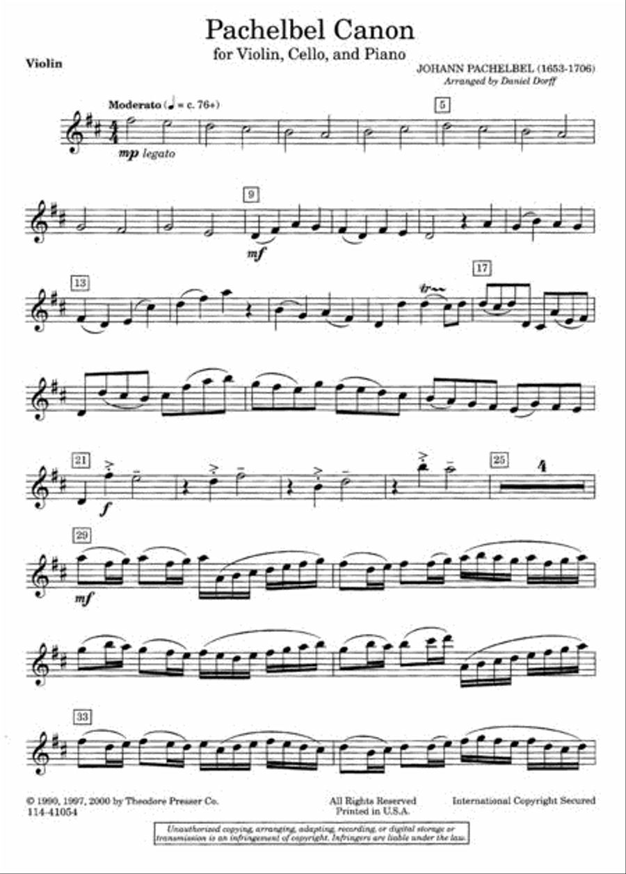Canon pachelbel outlet cello