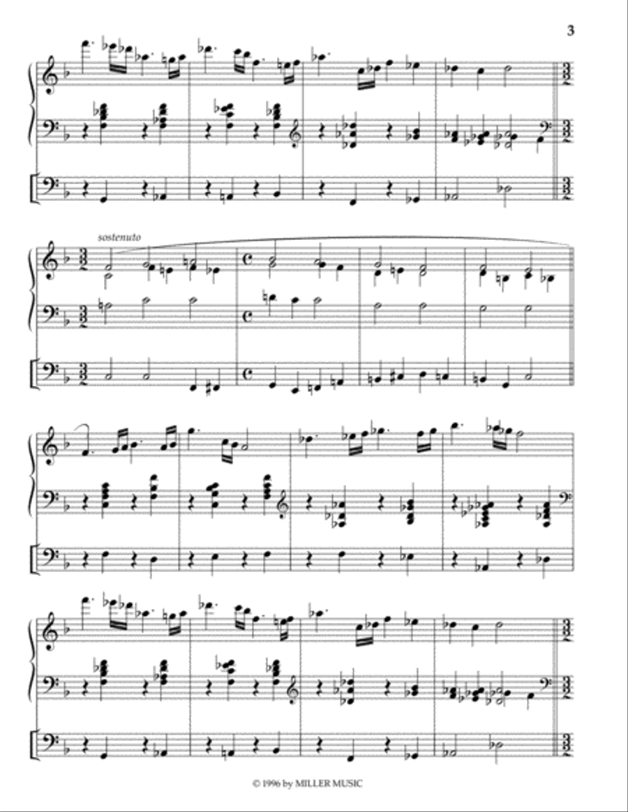 Psalm 124 Psalm 124 Organ Solo scores gallery preview page 3