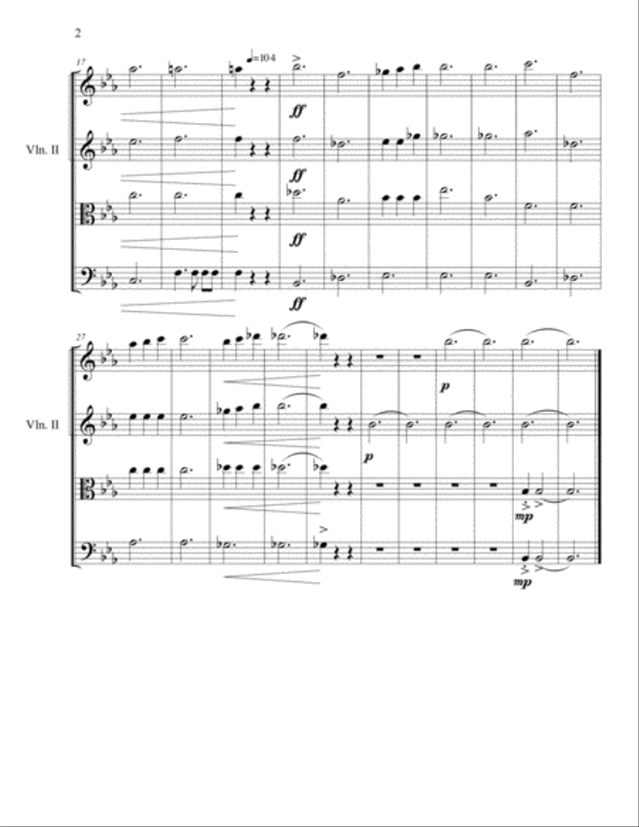 Game Of Thrones Game Of Thrones String Quartet scores gallery preview page 2