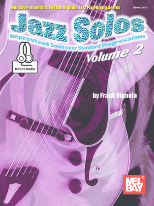Book cover for Jazz Solos, Volume 2