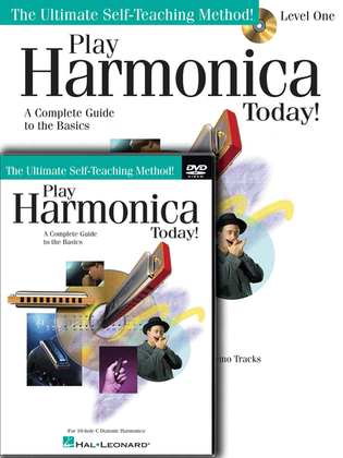 Book cover for Play Harmonica Today! Beginner's Pack