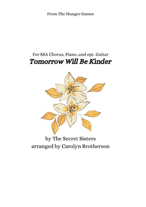 Book cover for Tomorrow Will Be Kinder