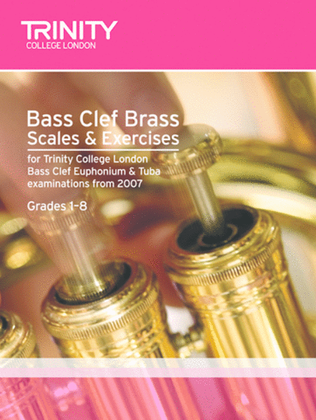 Bass Clef Brass Scales & Exercises (Grades 1-8)