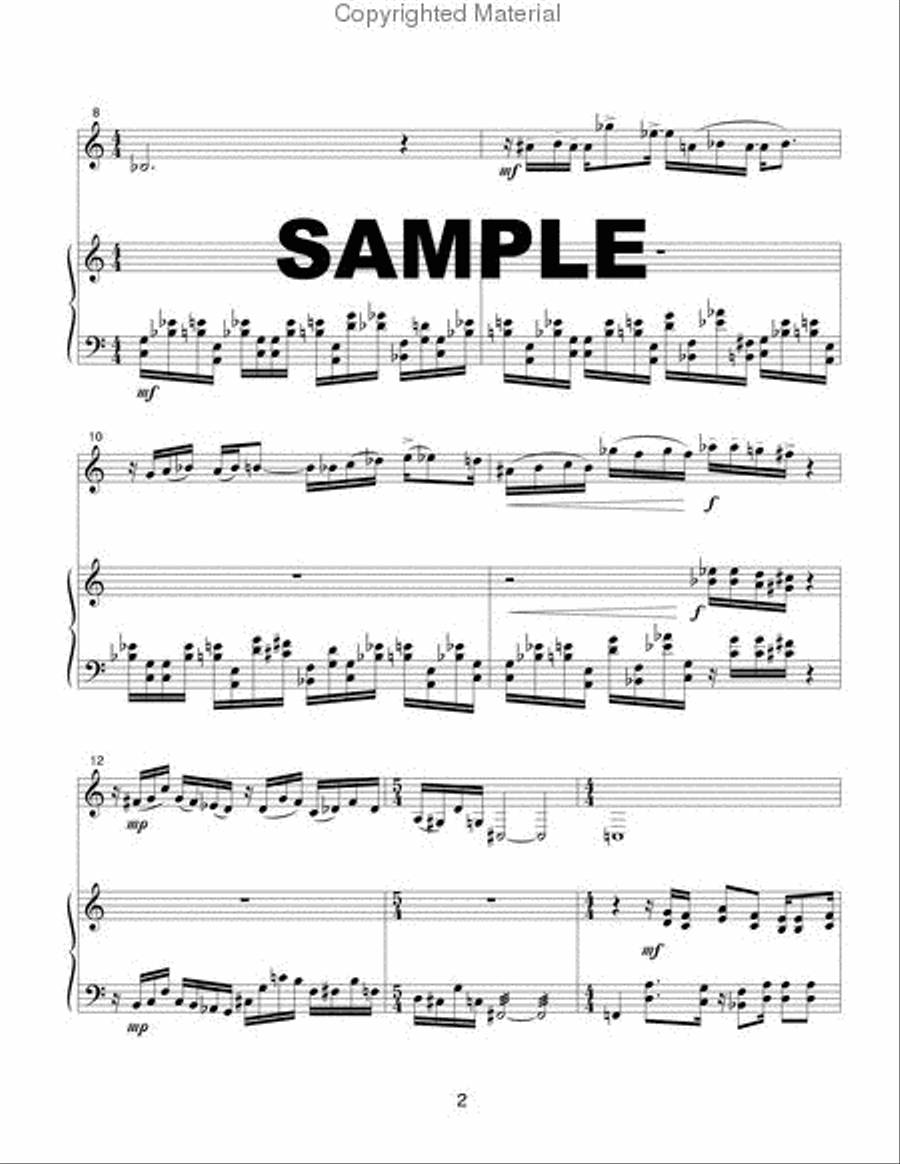 The Call of Boromir Horn scores gallery preview page 3