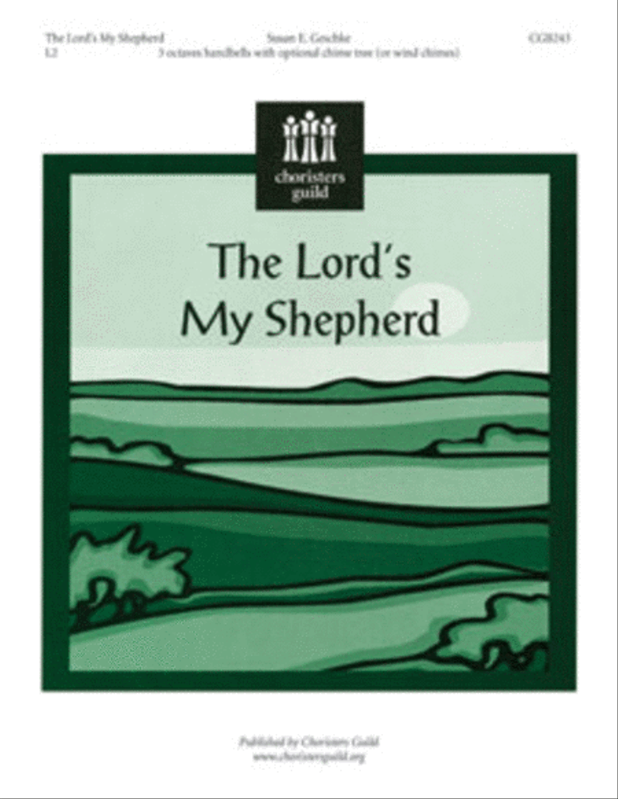 The Lord's My Shepherd Handbell Choir scores gallery preview page 1