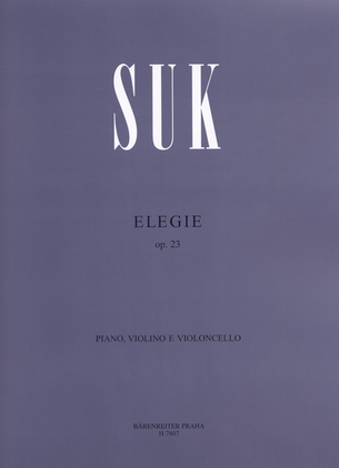 Book cover for Elegie, op. 23