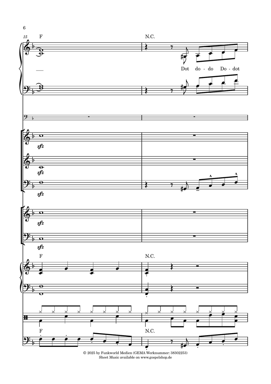 Come as a child Concert Band scores gallery preview page 6