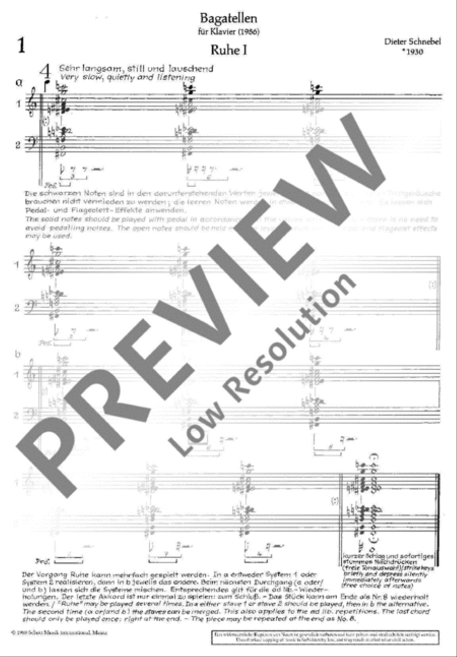 Bagatelles Bagatelles Piano Solo scores gallery preview page 4