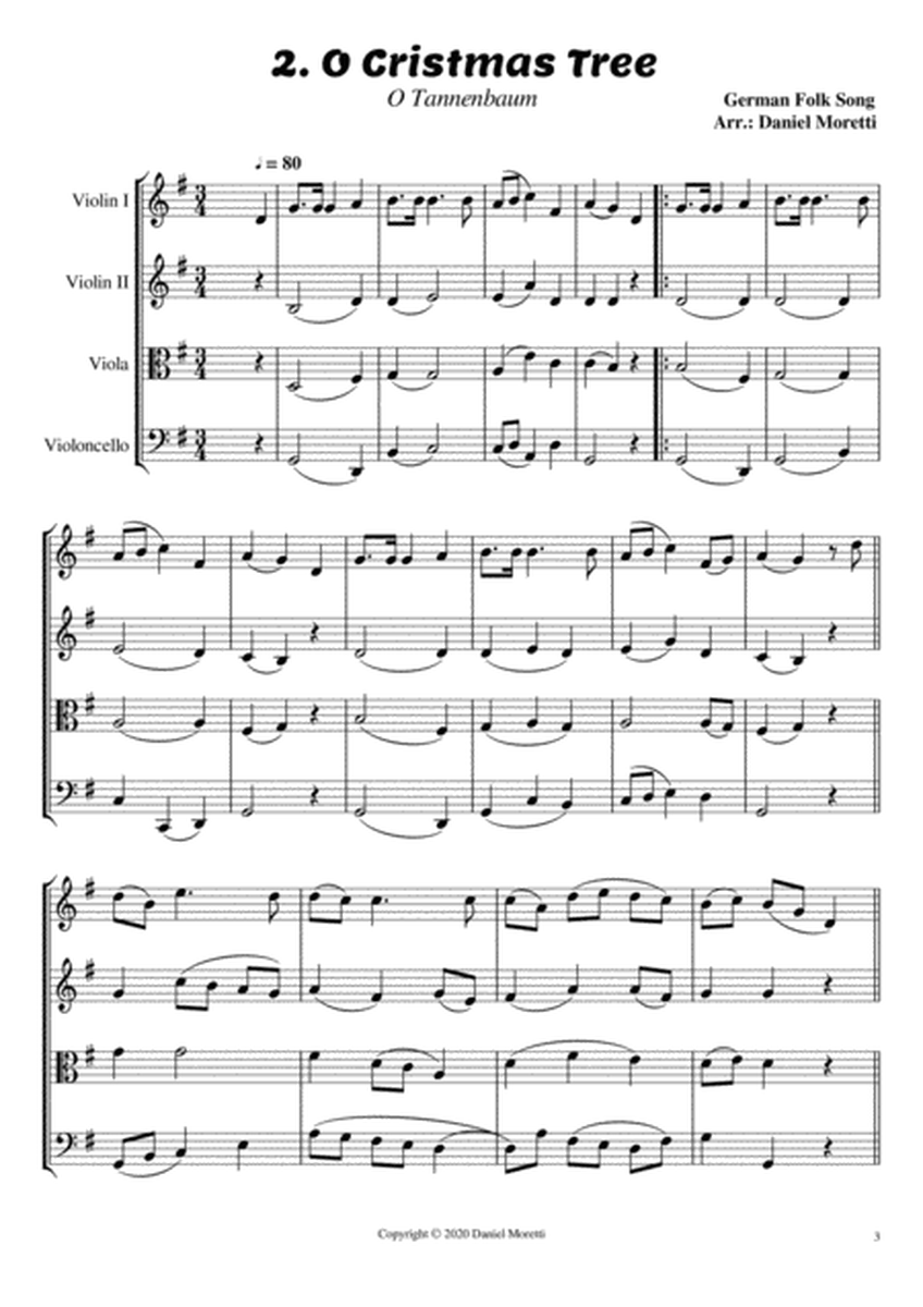 Christmas Song Book (5 songs) - String Quartet Edition image number null