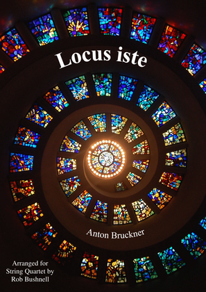 Book cover for Locus iste (Bruckner) - String Quartet
