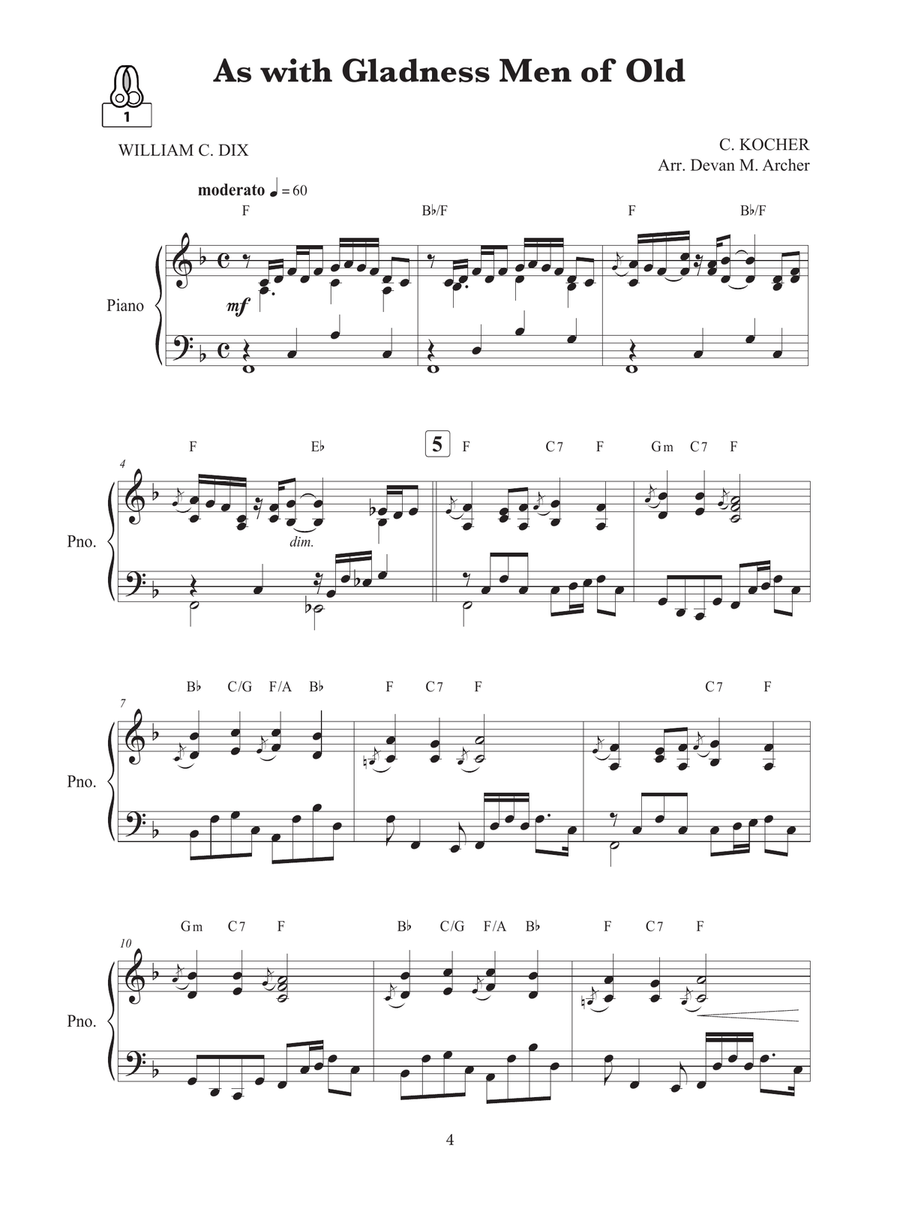 A Country Piano Christmas Piano Accompaniment - Digital Sheet Music page 5