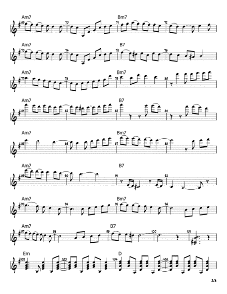 Entre Dos Aguas Piano scores gallery preview page 3