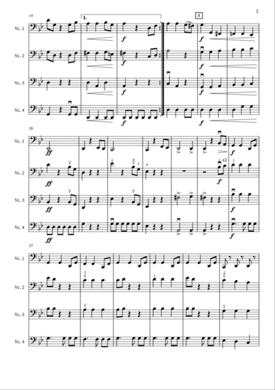 He's A Pirate School and Community scores gallery preview page 2