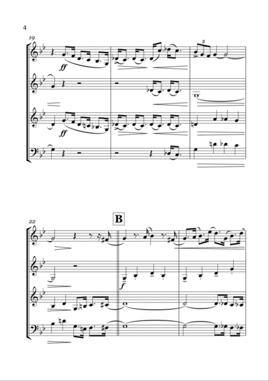 The Pink Panther Horn Solo scores gallery preview page 6